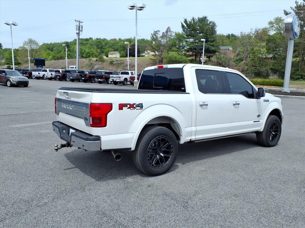 Used 2018 White Platinum Clearcoat Metallic Ford King Ranch image 13