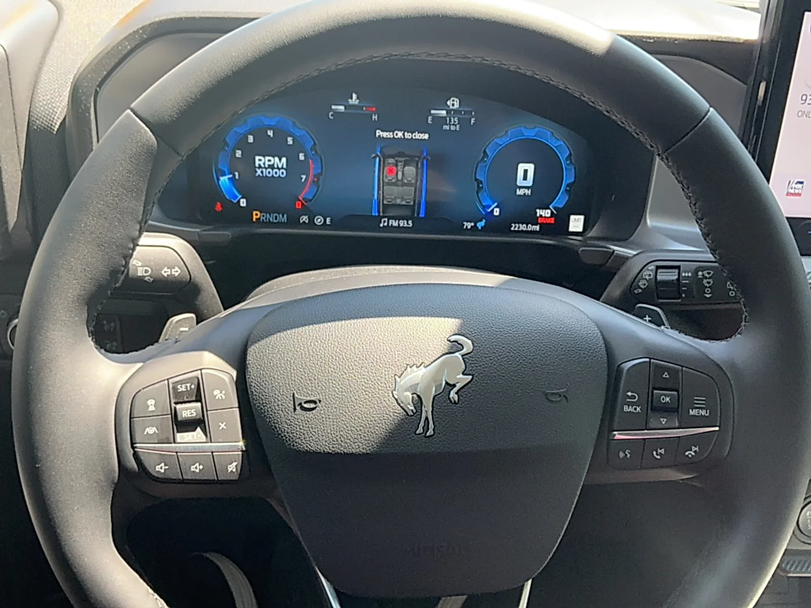 Used 2025 Azure Gray Metallic Tri-Coat Ford Badlands image 9