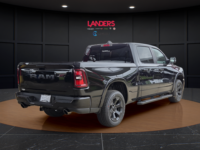 New 2026 Diamond Black Crystal Pearl-Coat Exterior Paint RAM Big Horn/Lone Star image 3