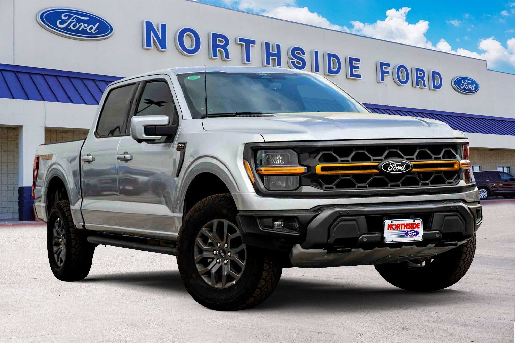 New 2025 Iconic Silver Metallic Ford Tremor image 1