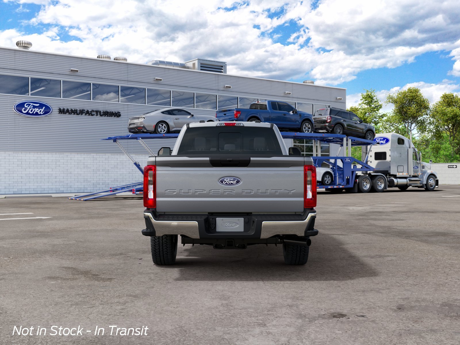 New 2027 Iconic Silver Metallic Ford XLT image 5