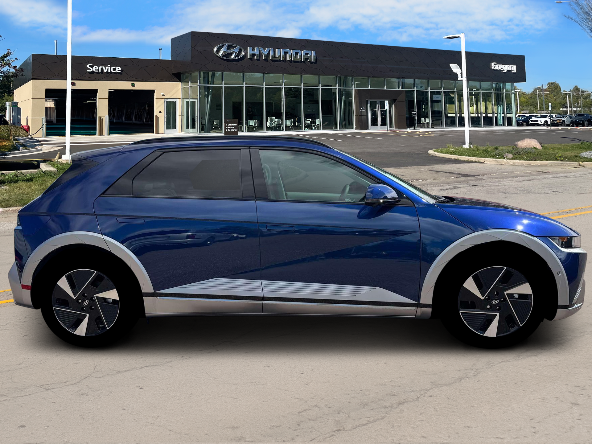 New 2026 Blue Hyundai Limited image 9
