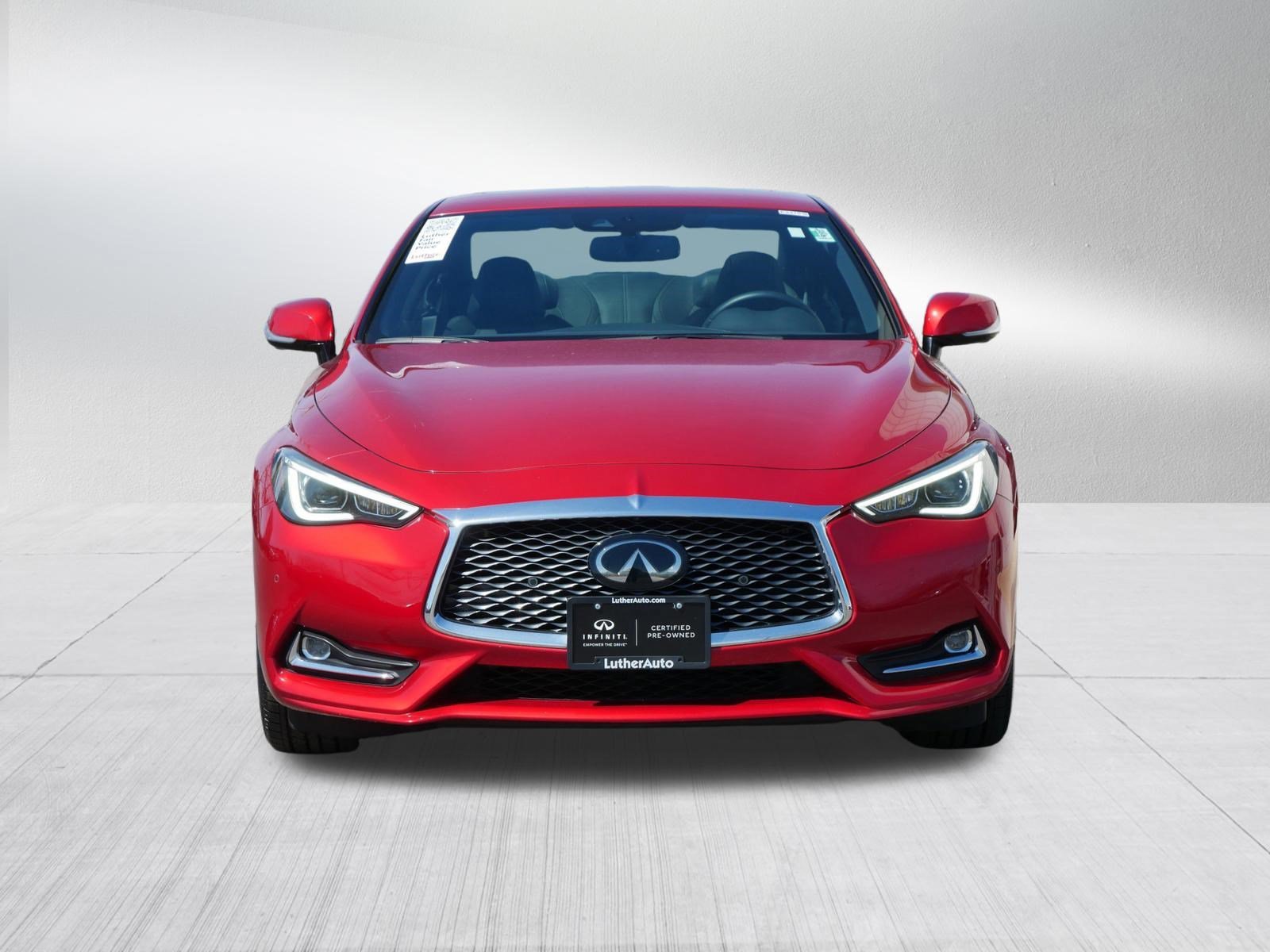 Certified 2022 INFINITI Q60 Coupe LUXE with VIN JN1EV7KL7NM630110 for sale in Bloomington, Minnesota