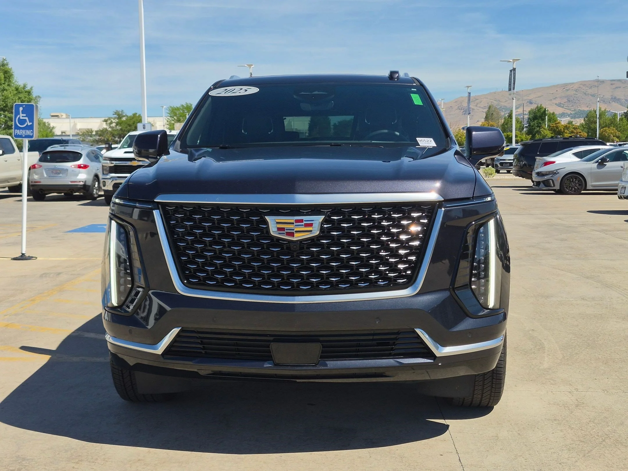 Used 2025 Galactic Gray Metallic Cadillac 4WD Premium Luxury image 8