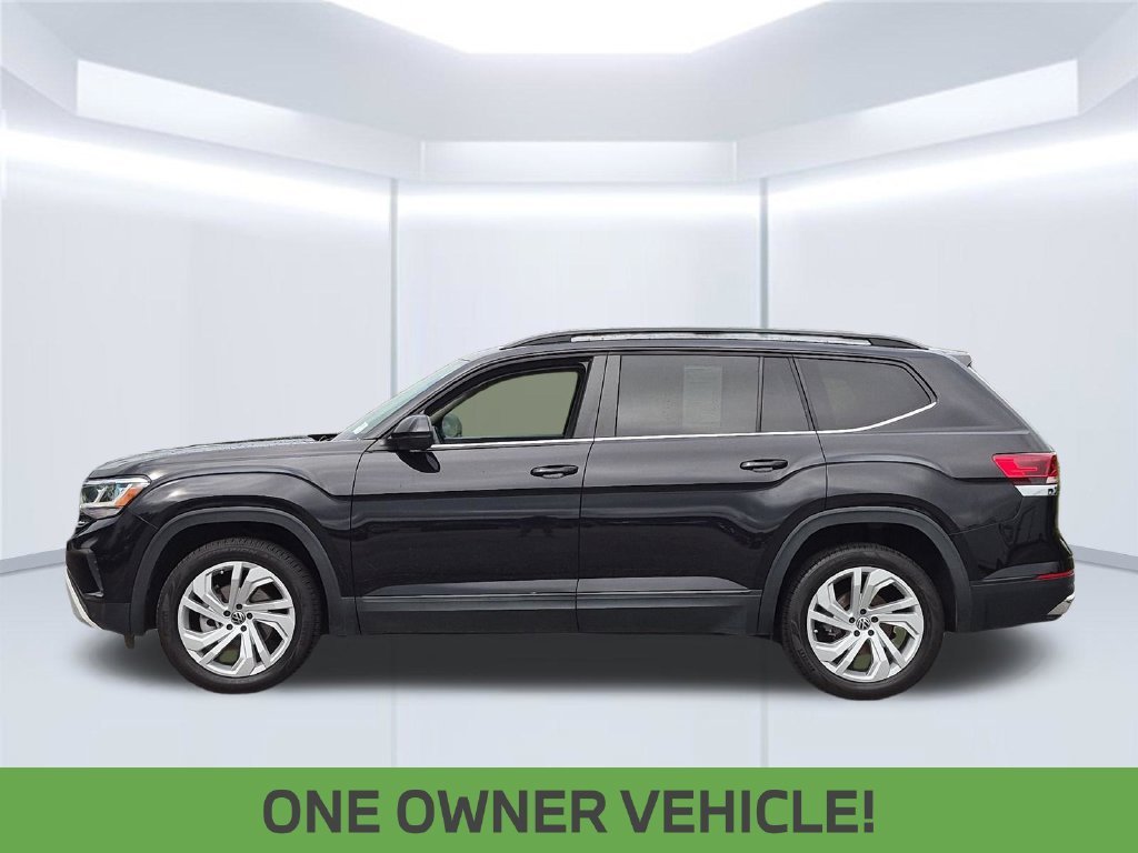 Used 2021 Volkswagen Atlas SE w/Tech with VIN 1V2JR2CA3MC594659 for sale in Foley, AL