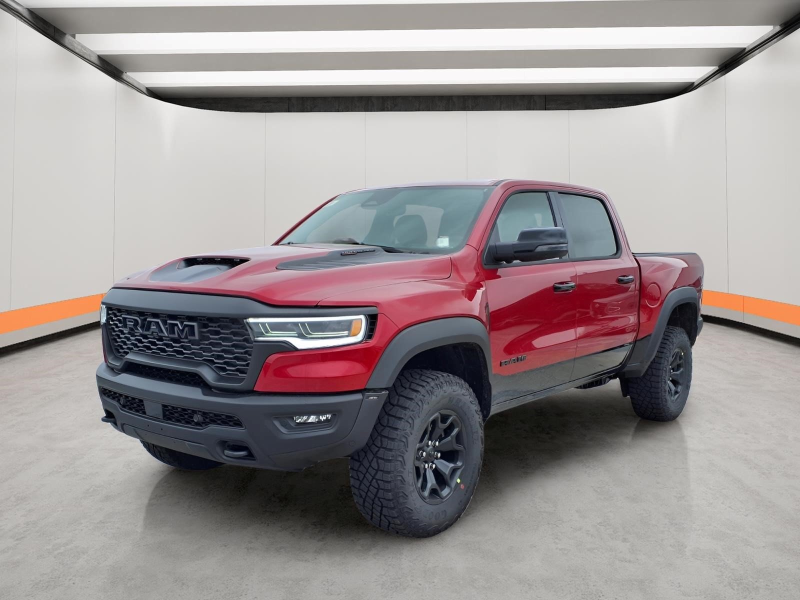 New 2026 Molten Red Pearl-Coat Exterior Paint RAM RHO image 3