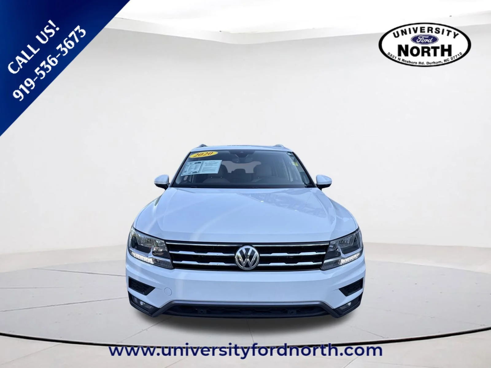 Used 2020 Pure White Volkswagen 2.0T SEL image 2