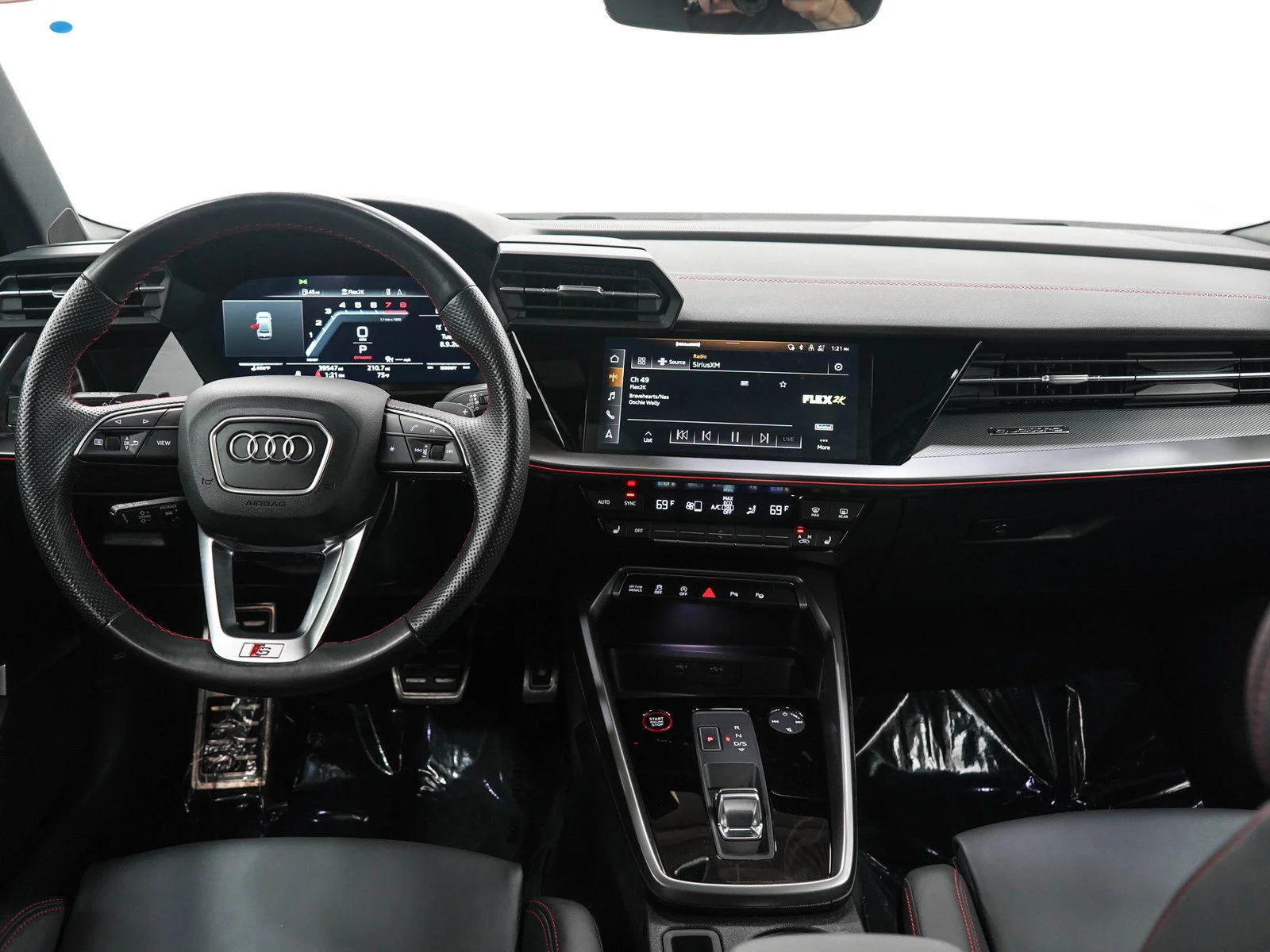 Used 2022 Daytona Gray Pearl Effect Audi 2.0T Prestige image 14
