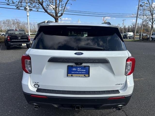Certified Used 2022 White Metallic Ford XLT image 66