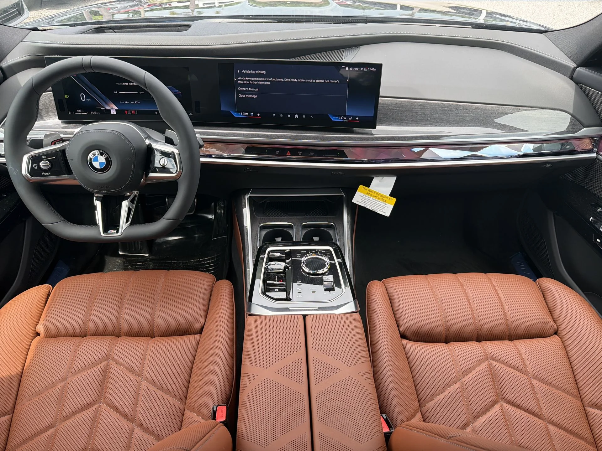 New 2026 Tanzanite Blue II Metallic BMW 740i xDrive image 14