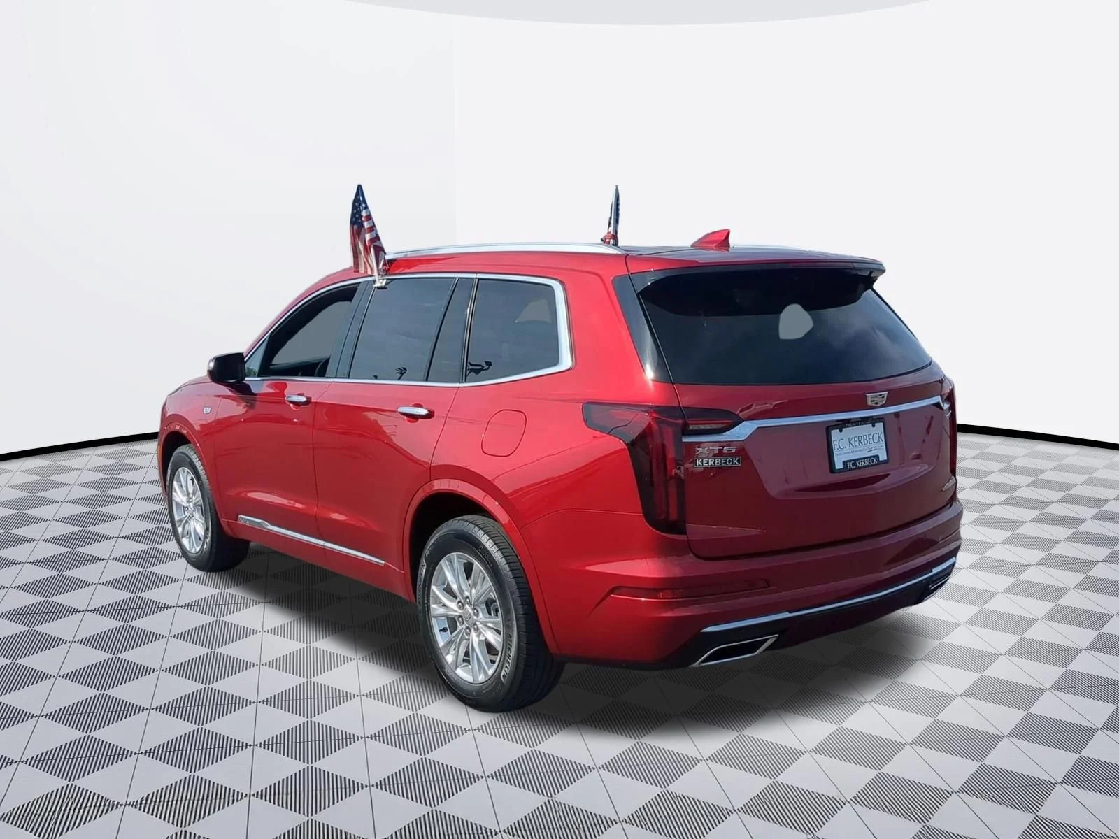 Used 2024 Radiant Red Tintcoat Cadillac FWD Luxury image 5