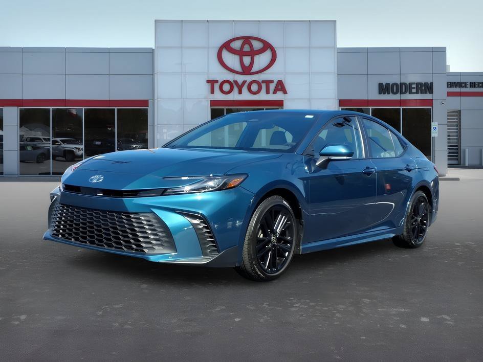 Used 2026 Ocean Gem/Black Toyota SE image 1