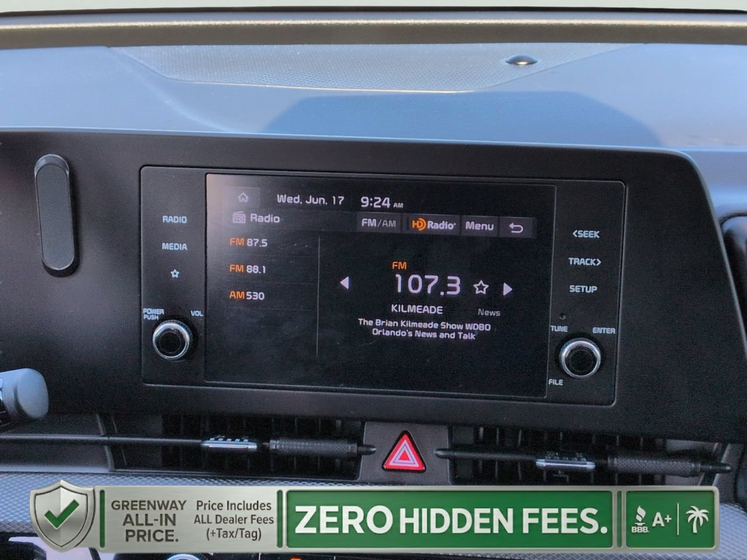Certified Used 2023 Snow White Pearl Kia LX image 15