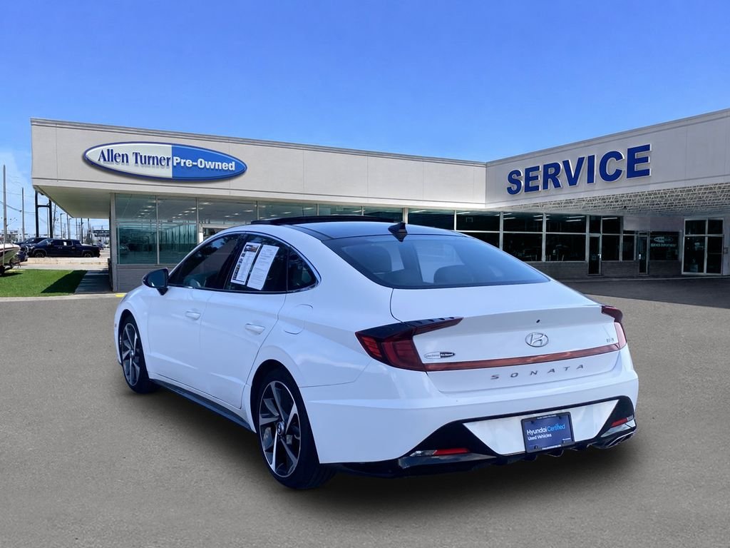 Used 2023 Serenity White Hyundai SEL Plus image 6