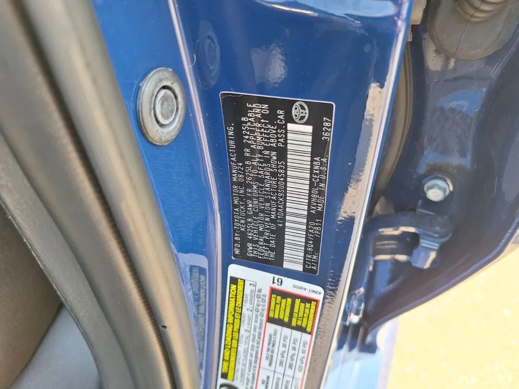 Certified Used 2025 Blue Toyota LE image 30