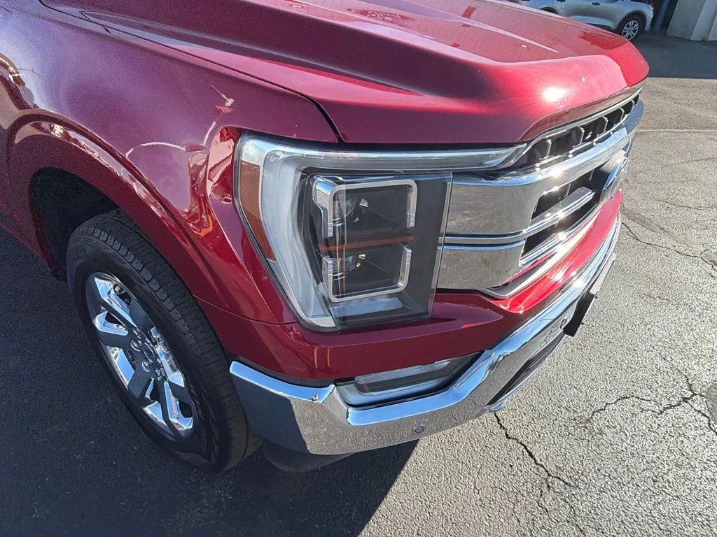 Certified Used 2023 Red Ford Lariat image 14