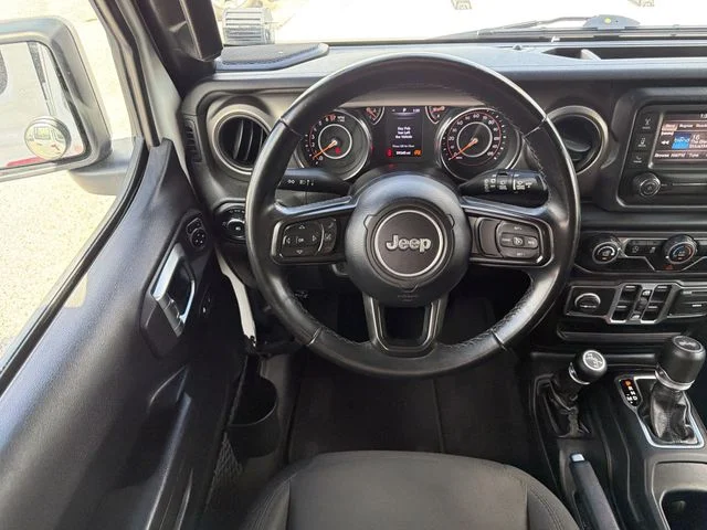 Used 2020 White Jeep Unlimited Sport S image 14