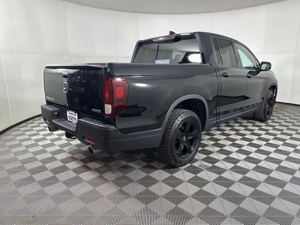 Used 2022 Crystal Black Pearl Honda Black Edition image 7