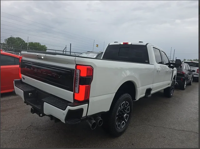 Used 2026 White Metallic Ford Platinum image 2