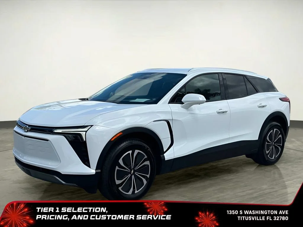 Used 2024 Chevrolet Blazer EV LT with VIN 3GNKDBRJ0RS216674 for sale in Titusville, FL