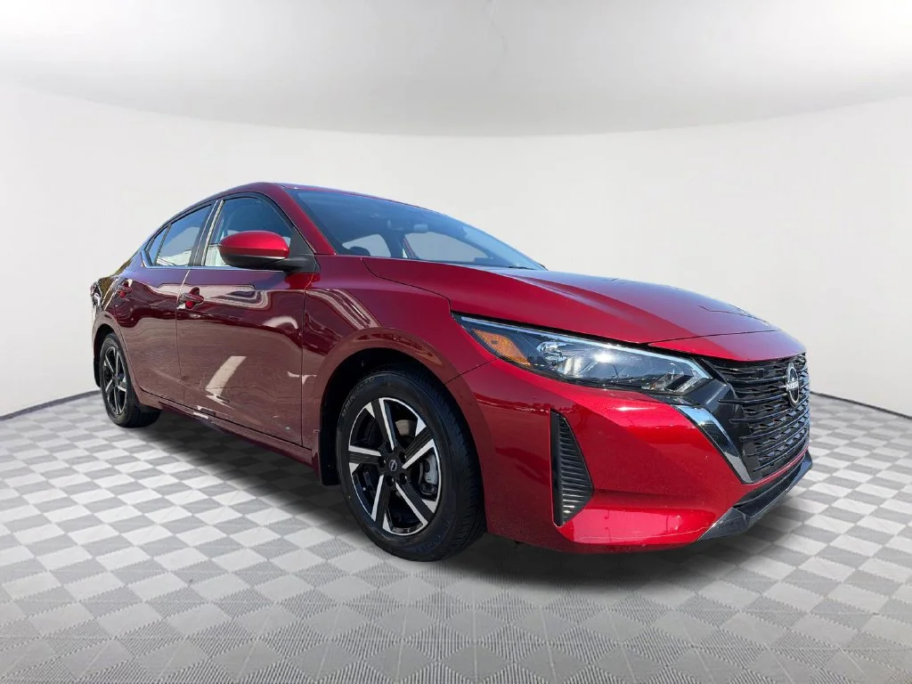 Used 2024 Red Nissan SV image 3