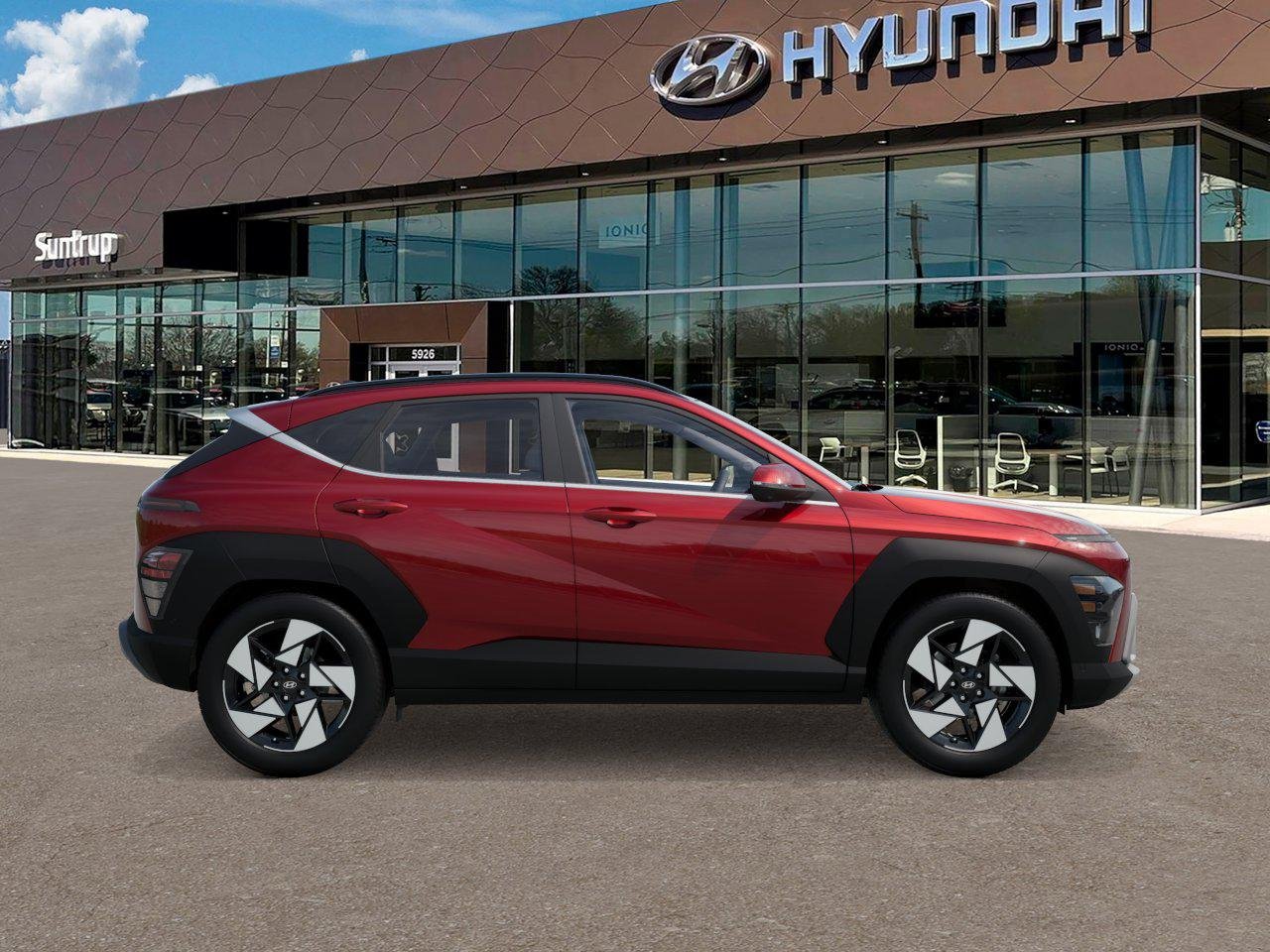 New 2026 Ultimate Red Metallic Hyundai SEL Sport AWD image 7