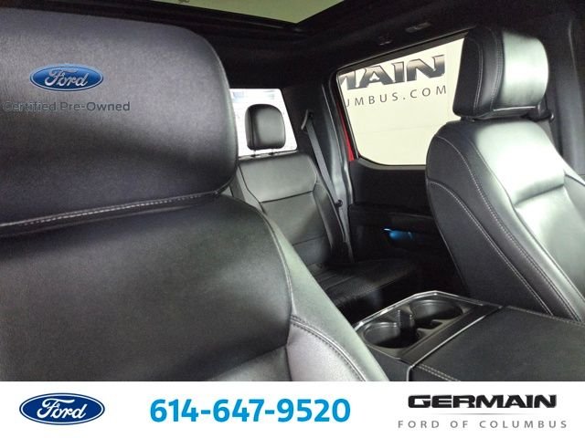 Certified Used 2022 Rapid Red Metallic Tinted Clearcoat Ford Lariat image 19