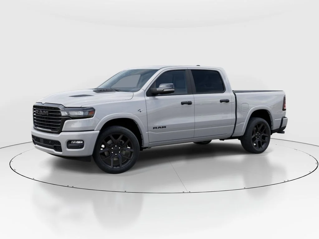 New 2026 Ivory White Tri-Coat Pearl-Coat Exterior Paint RAM Laramie image 2