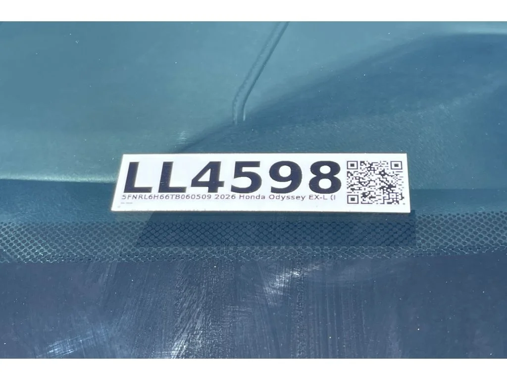 Used 2026 Crystal Black Pearl Honda EX-L image 54