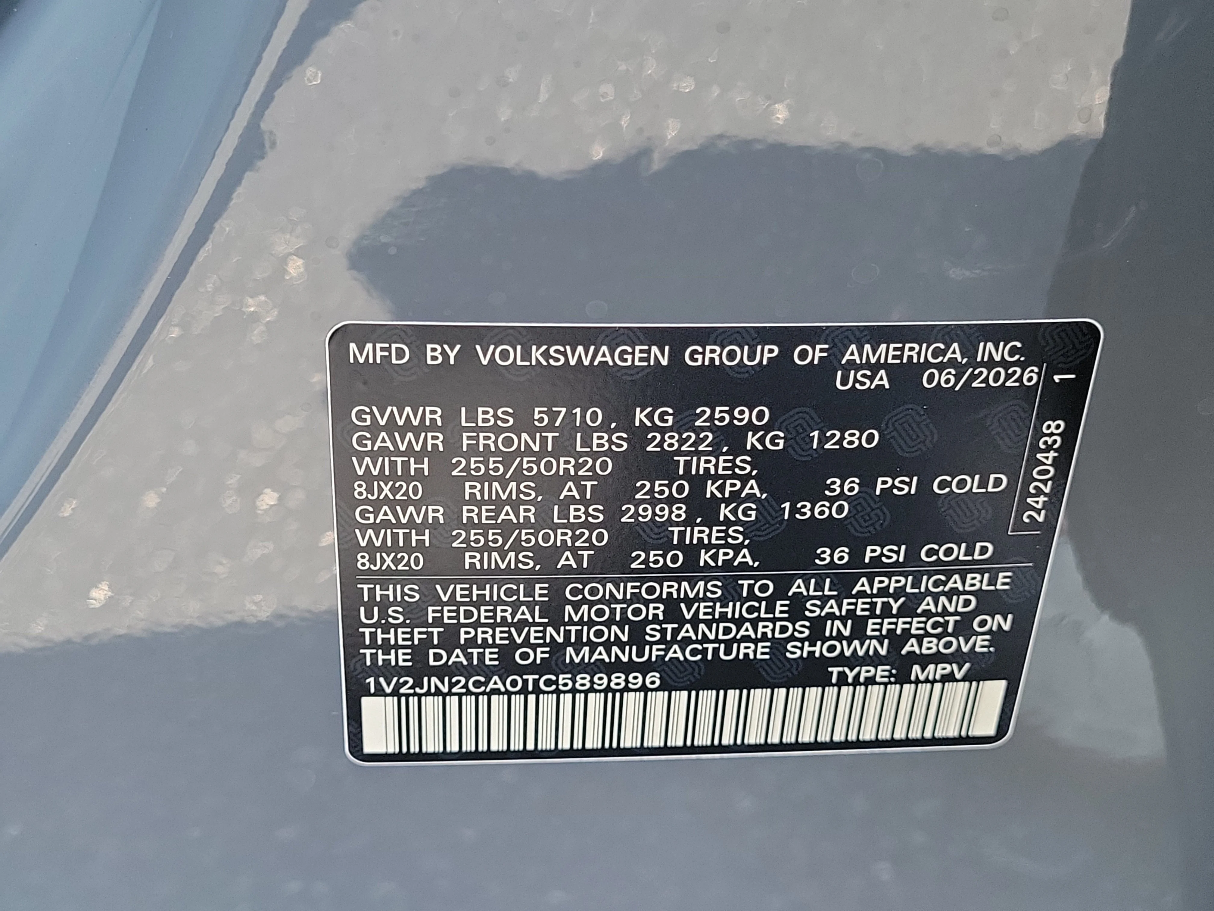 New 2026 Gray Volkswagen SE w/Technology image 35