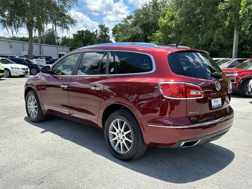 Certified Used 2017 Crimson Red Buick Leather Group image 5