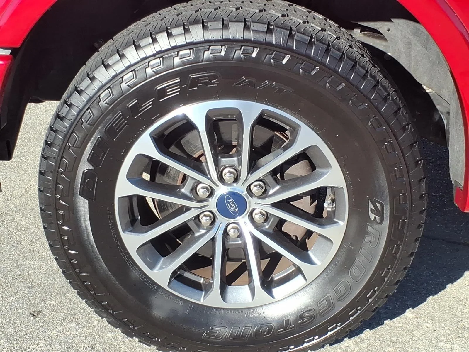 Used 2020 RED Ford LARIAT image 4