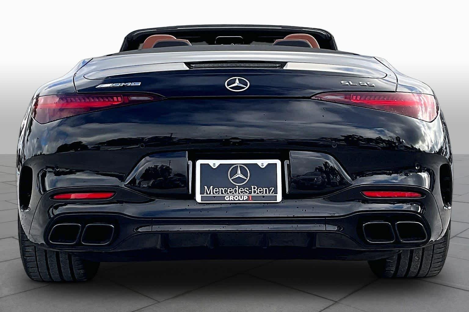 Certified Used 2022 Obsidian Black Metallic Mercedes-Benz AMG® SL 55 image 5