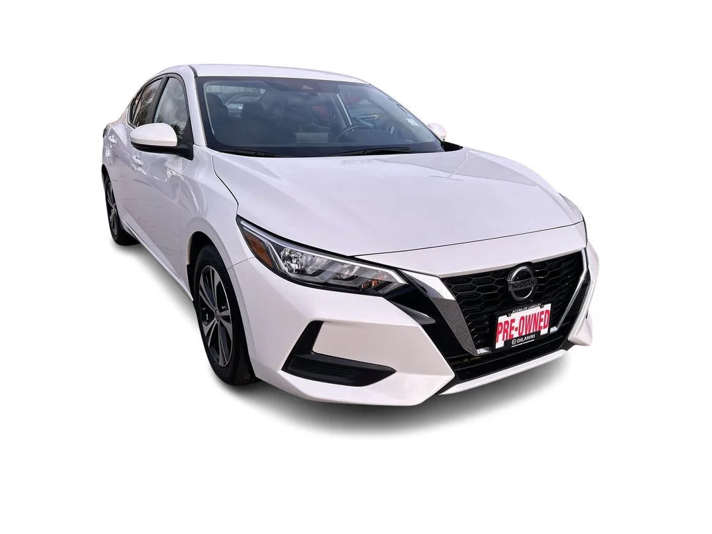 Used 2023 Aspen White TriCoat Nissan SV CVT Low Mileage   No Accident History   Local B image 3