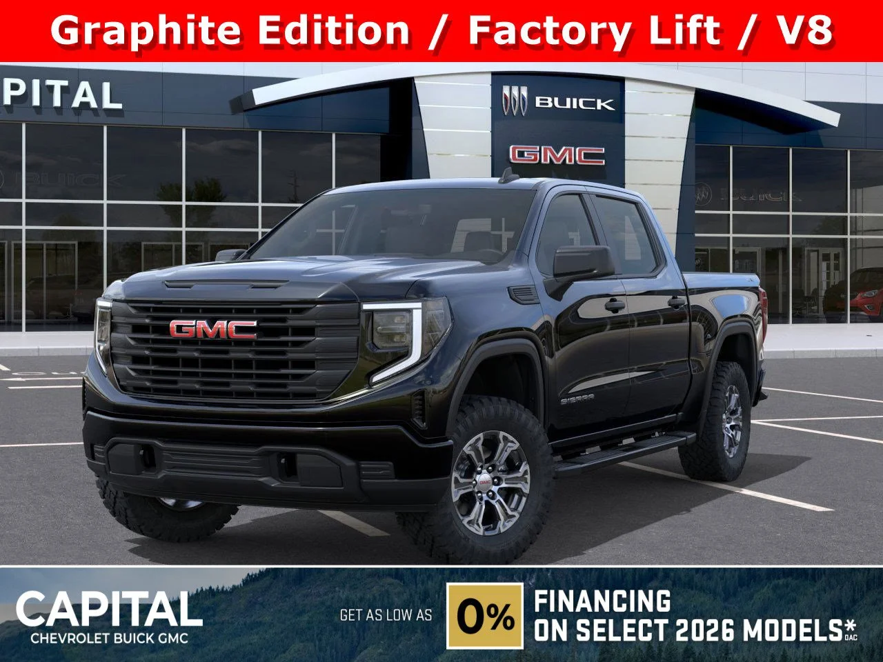 New 2026 Onyx Black GMC Pro image 1