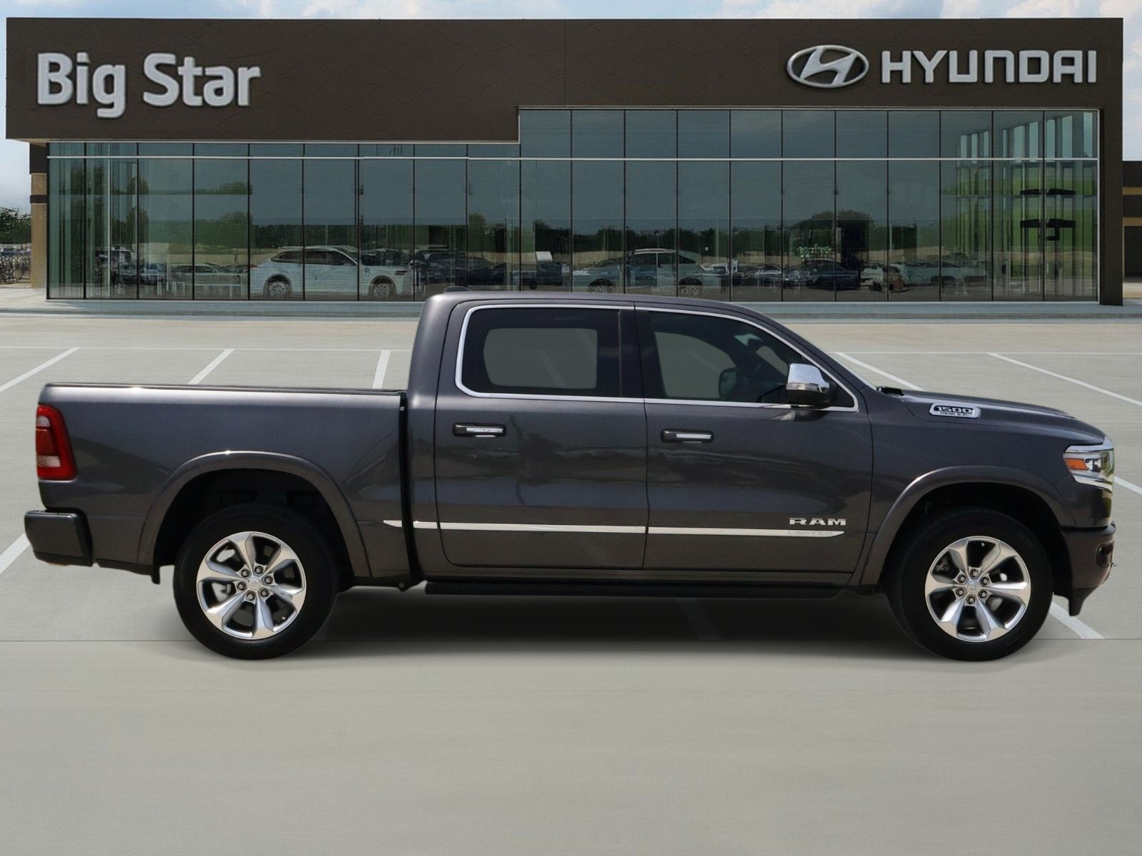 Used 2020 Granite Crystal Metallic Clearcoat Ram Limited image 5