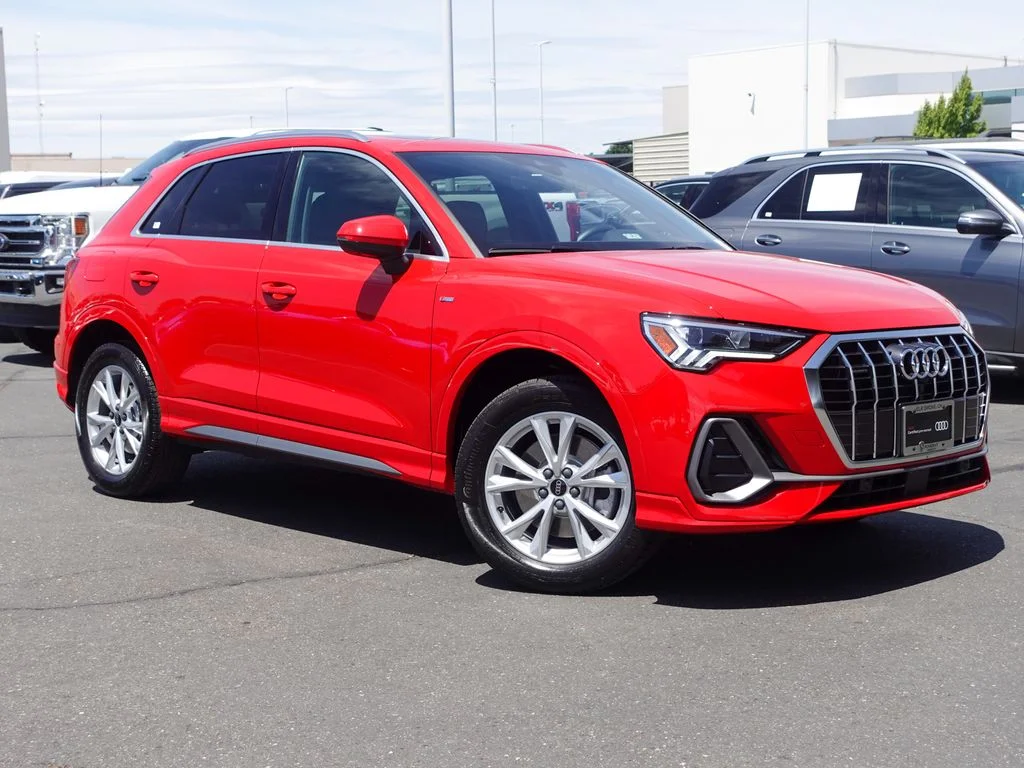 Certified Used 2025 Red Metallic Audi Premium Plus image 5