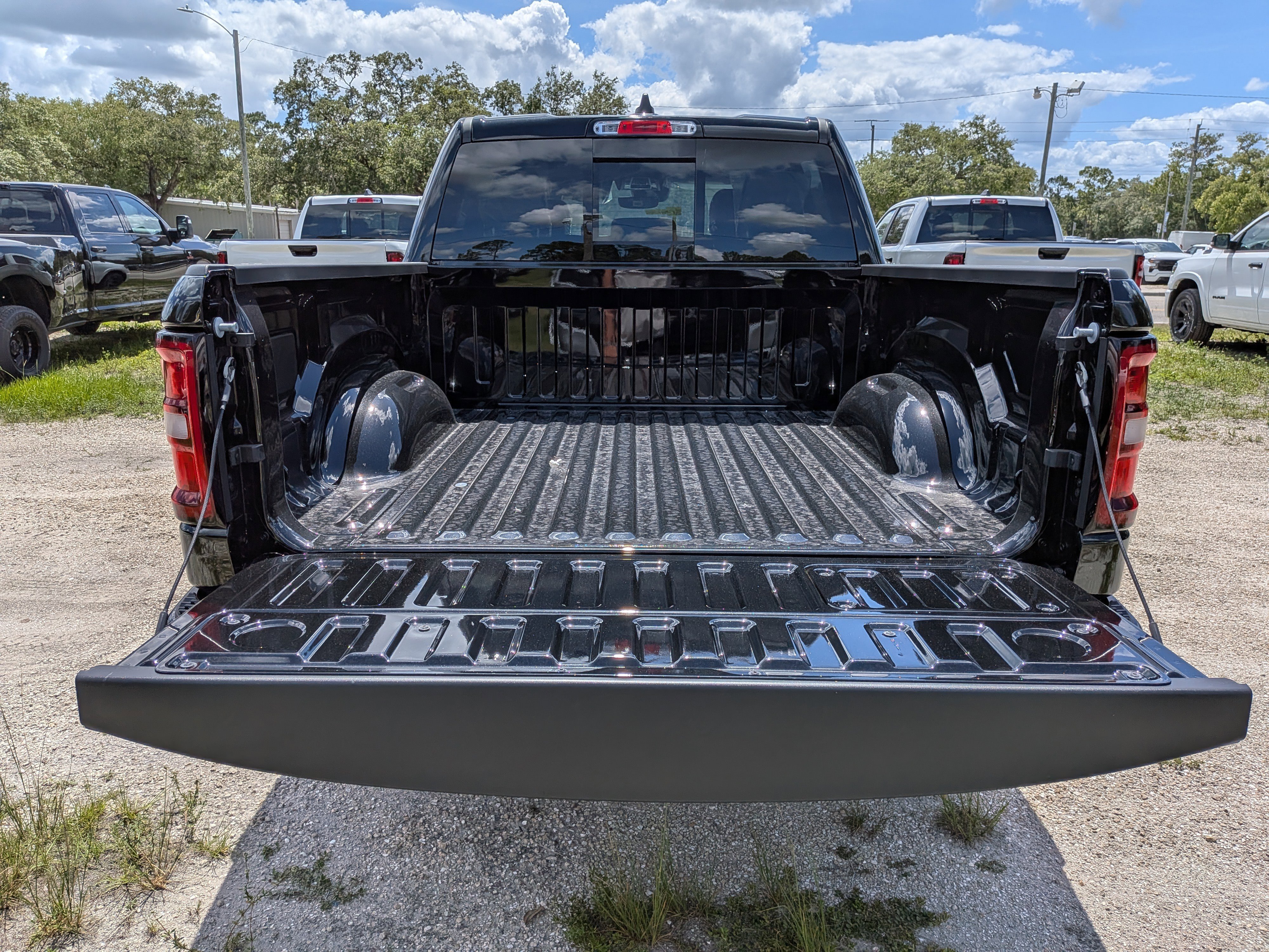New 2026 Diamond Black Crystal Pearl-Coat Exterior Paint RAM Laramie image 12