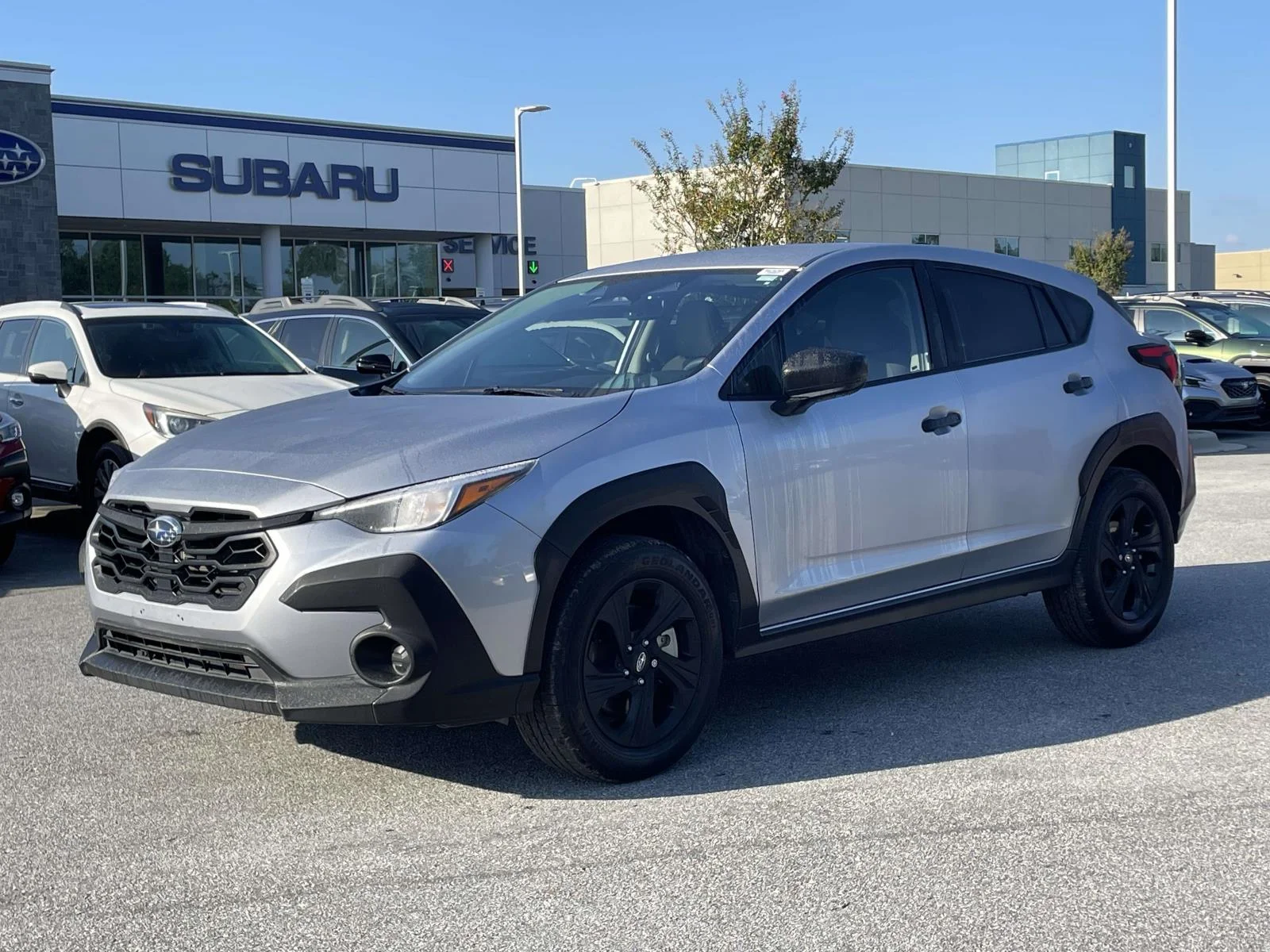 Used 2025 Ice Silver Metallic Subaru Base image 24