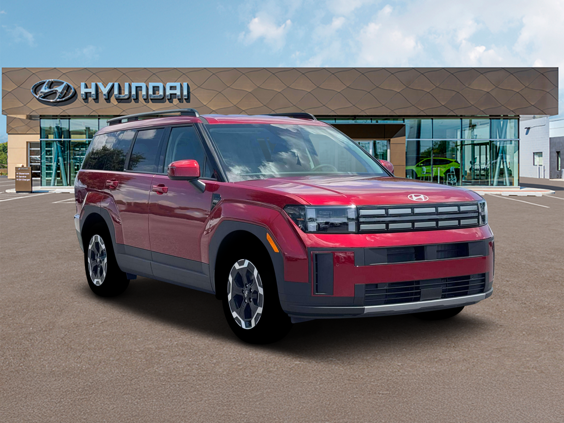 New 2026 Red Hyundai SEL AWD image 11