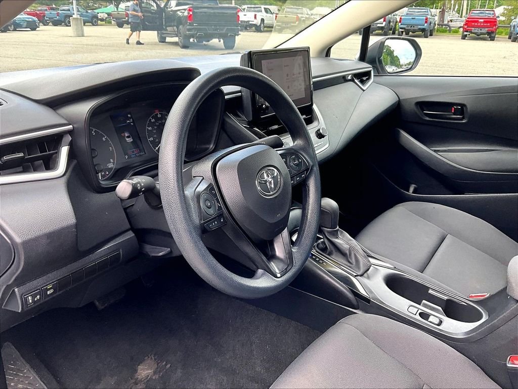 Used 2024 Classic Silver Metallic Toyota LE image 8
