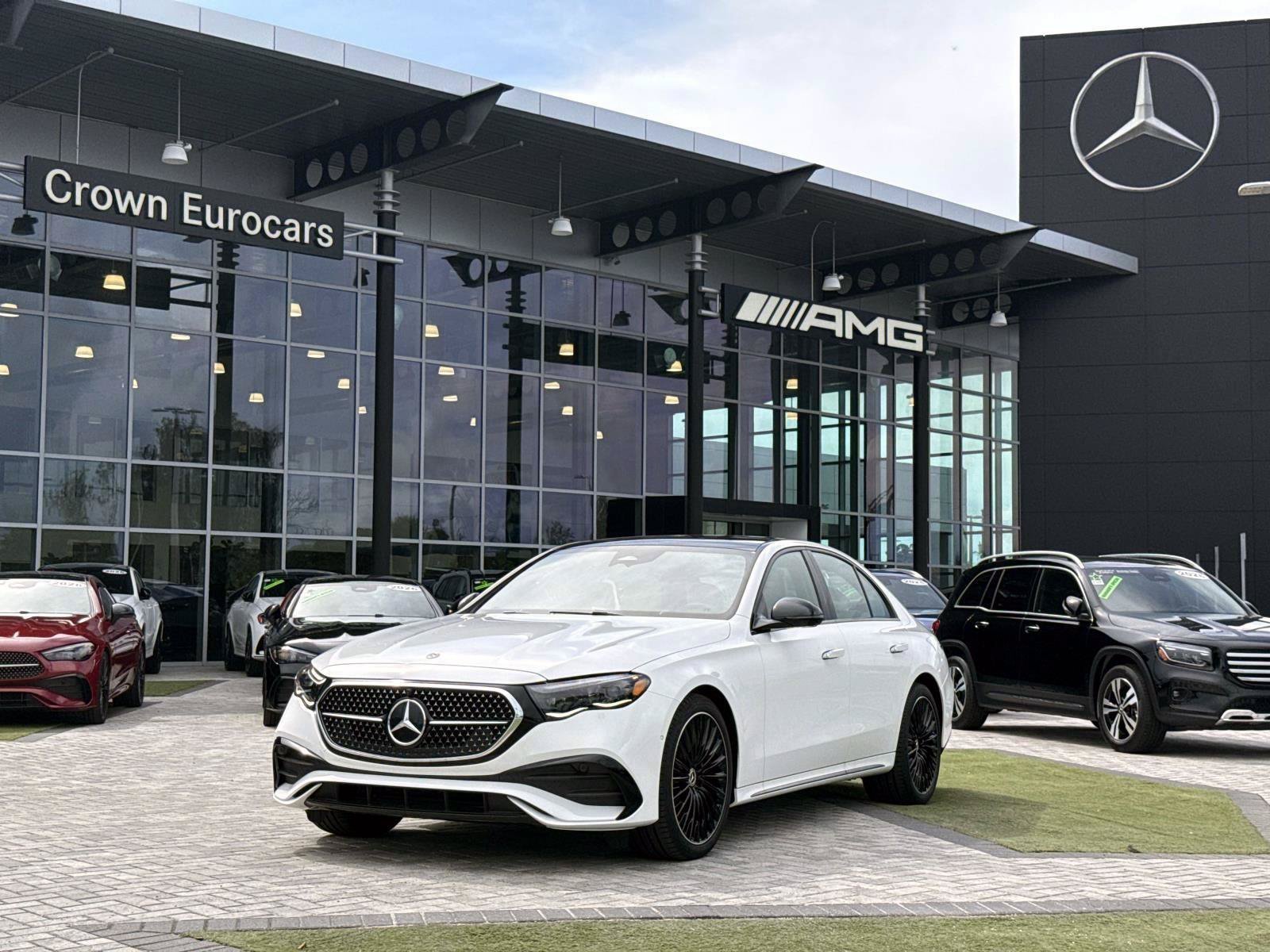 New 2026 Polar White Mercedes-Benz E 350 RWD Sedan image 1