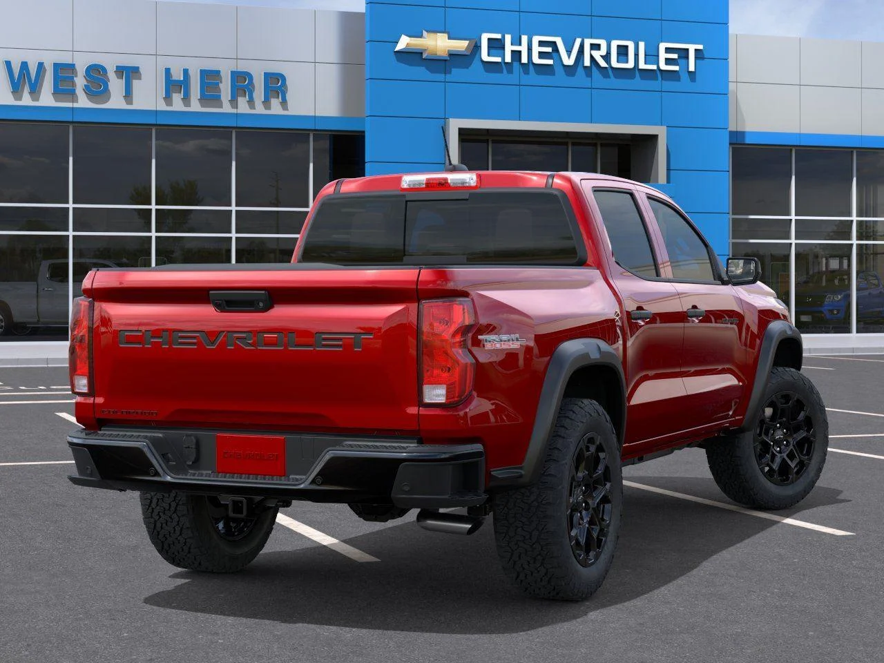 New 2026 Radiant Red Tintcoat Chevrolet Trail Boss image 4