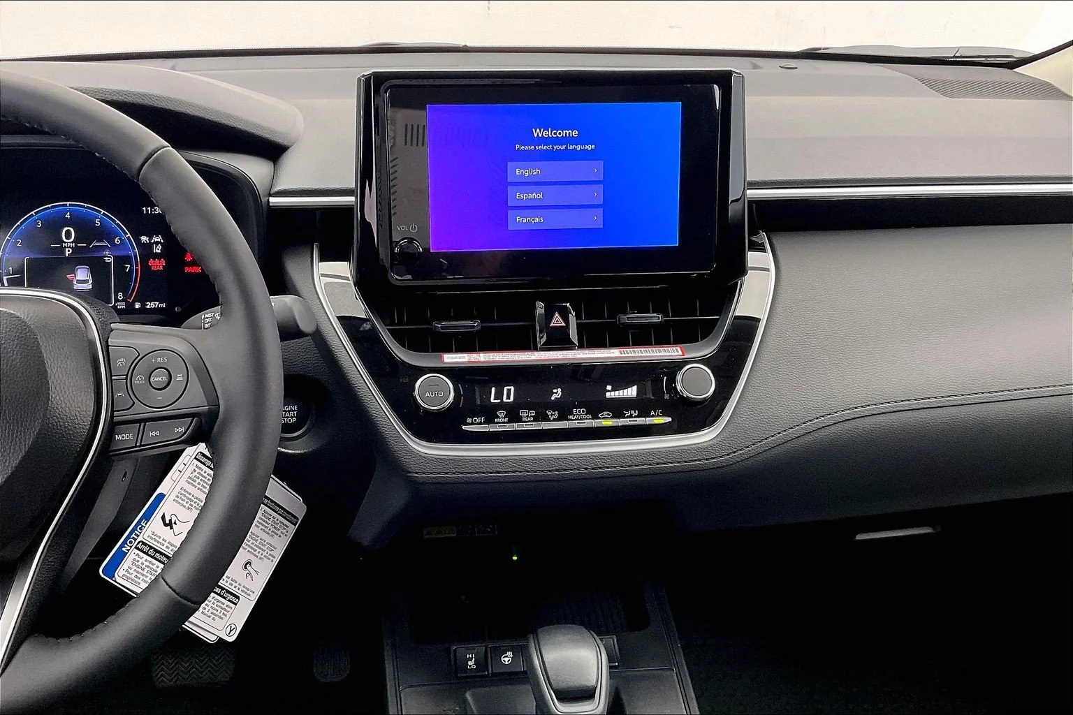 New 2026 Wind Chill Pearl Toyota LE AWD image 7