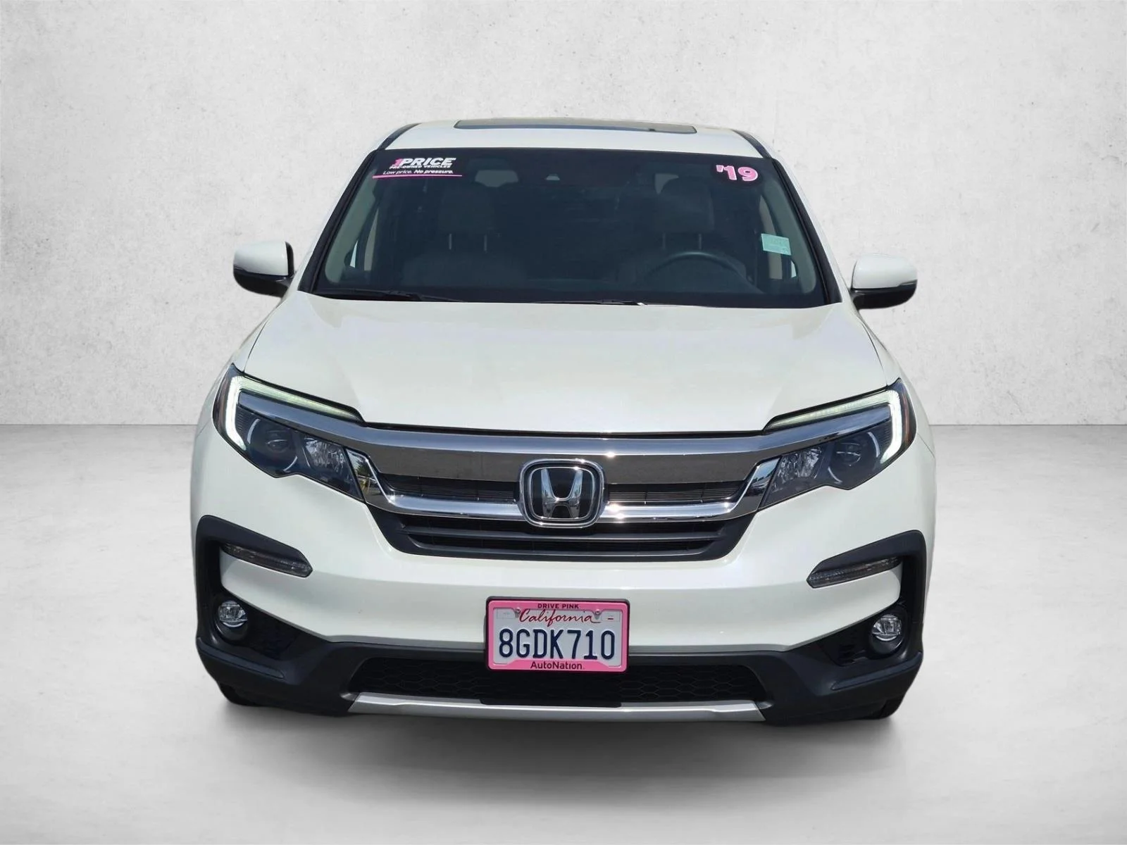 Used 2019 White Diamond Pearl Honda EX-L image 2