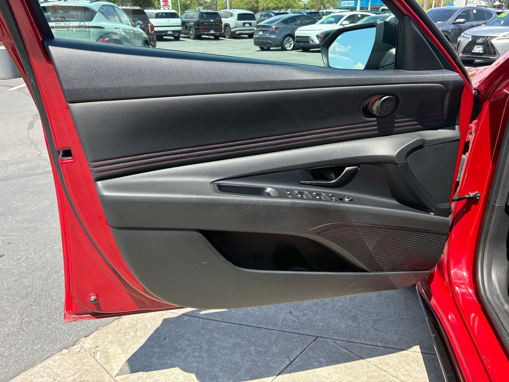 Used 2023 Scarlet Red Pearl Hyundai N Line image 13