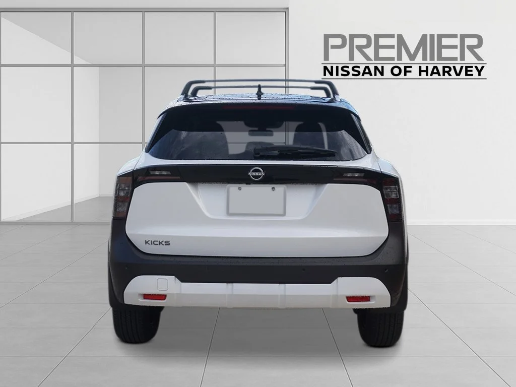 New 2027 Aspen White TriCoat / Super Black Two-tone Nissan SV image 4