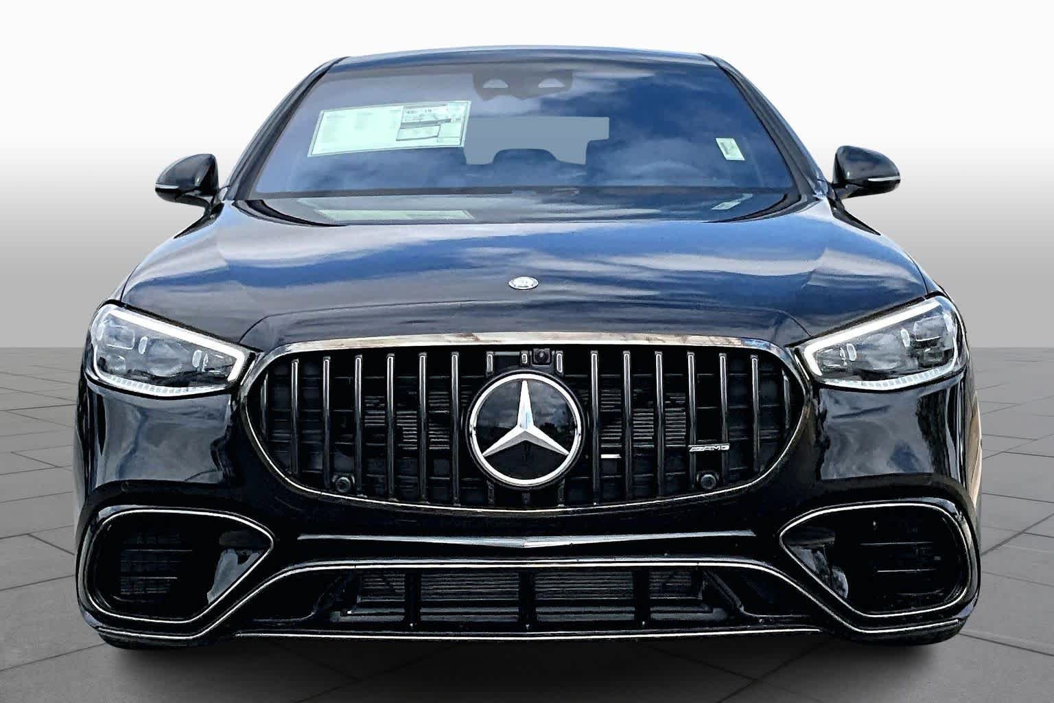 New 2026 Obsidian Black Metallic Mercedes-Benz AMG® S 63 E 4MATIC® Sedan image 3