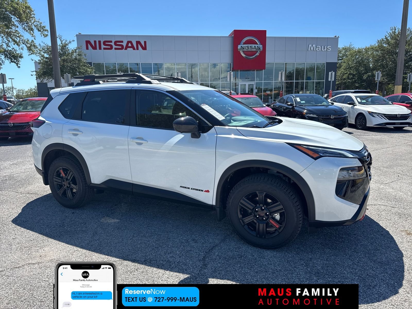 New 2026 White Nissan Rock Creek image 1