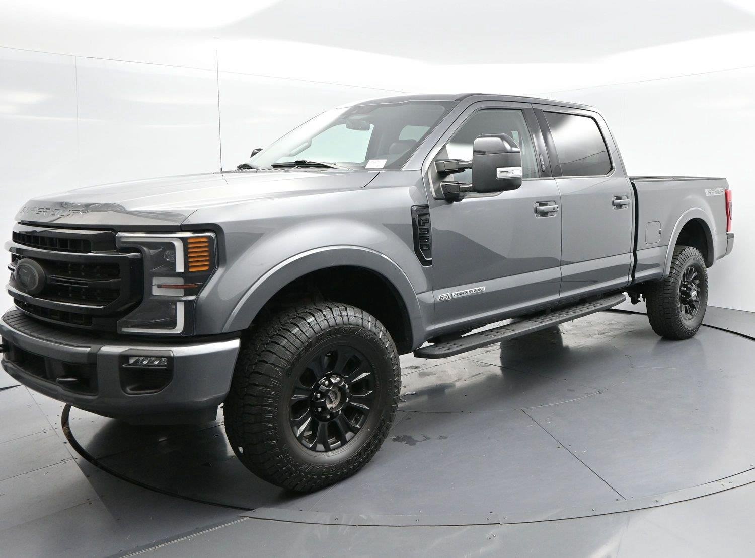 Used 2021 Carbonized Gray Ford LARIAT image 3